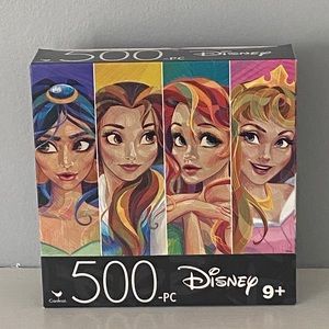 Disney princesses puzzle 500pc set